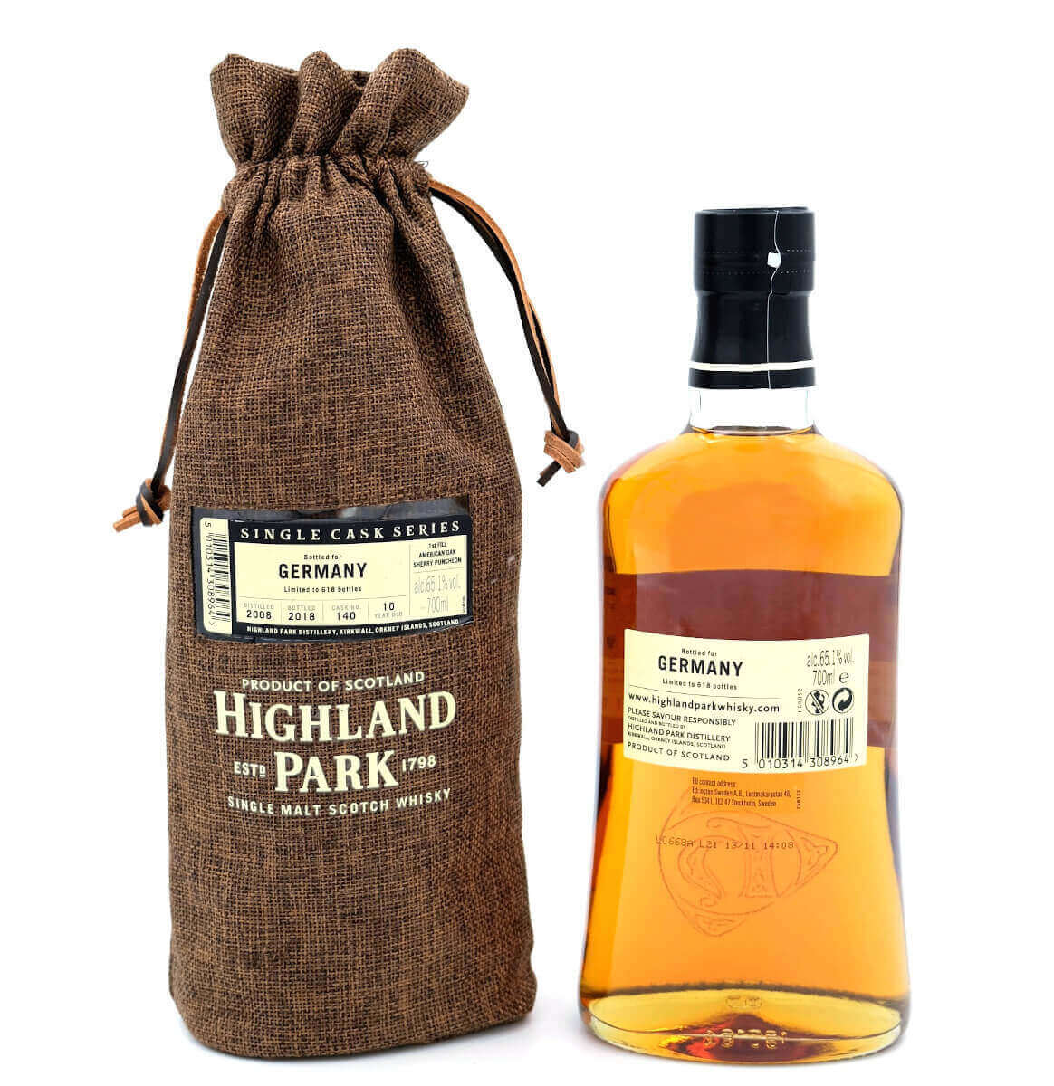 Highland Park Germany Edition 2008/2018 Islands Whisky