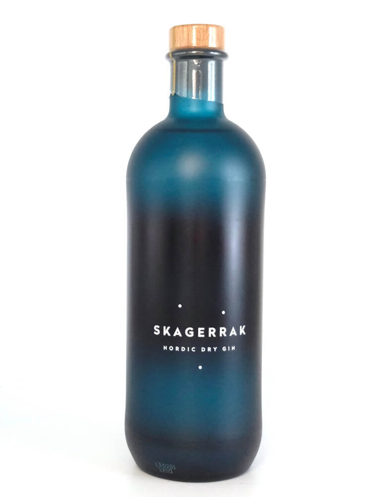 Blaue Flasche Skagerrak Gin