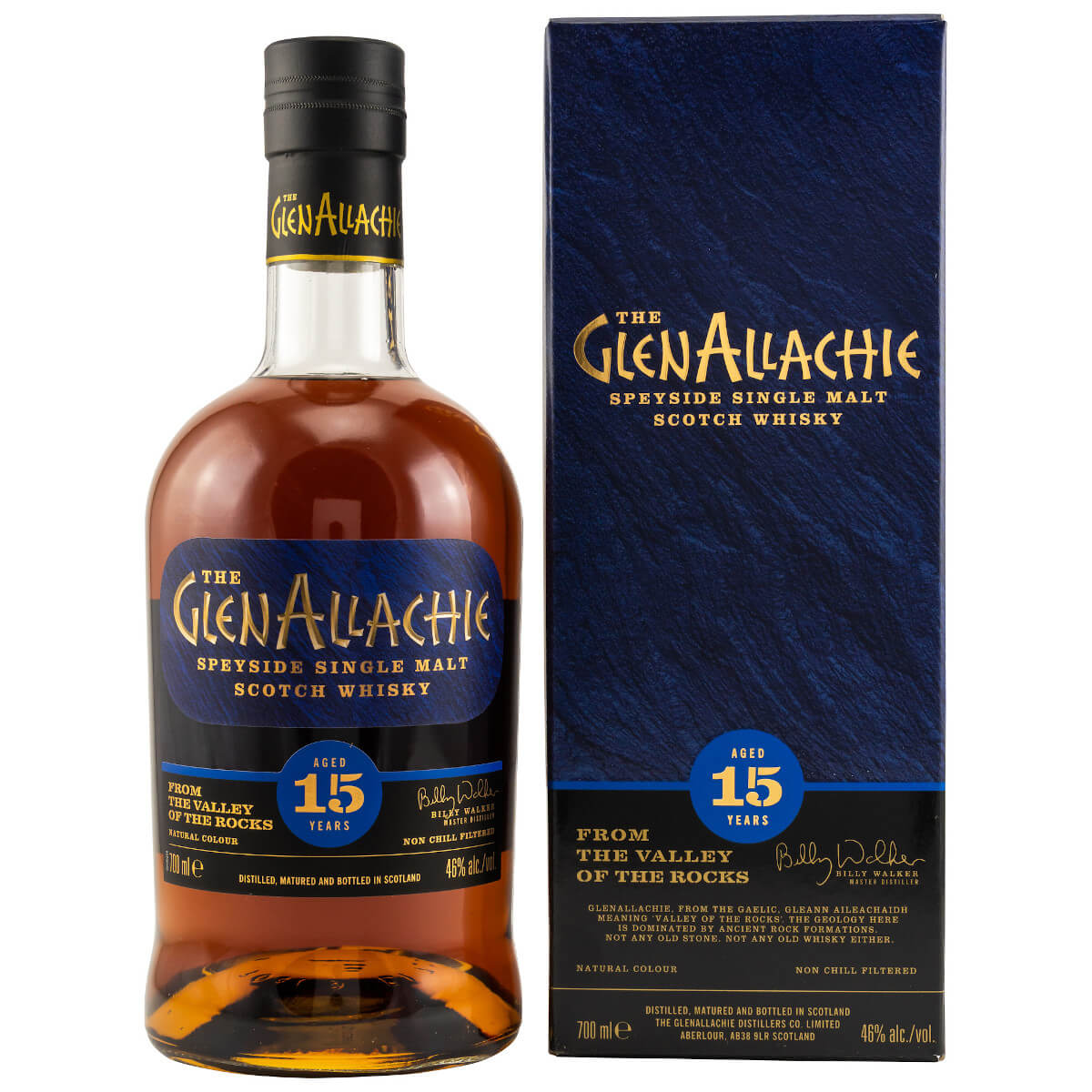 GlenAllachie 15 Jahre Speyside Whisky