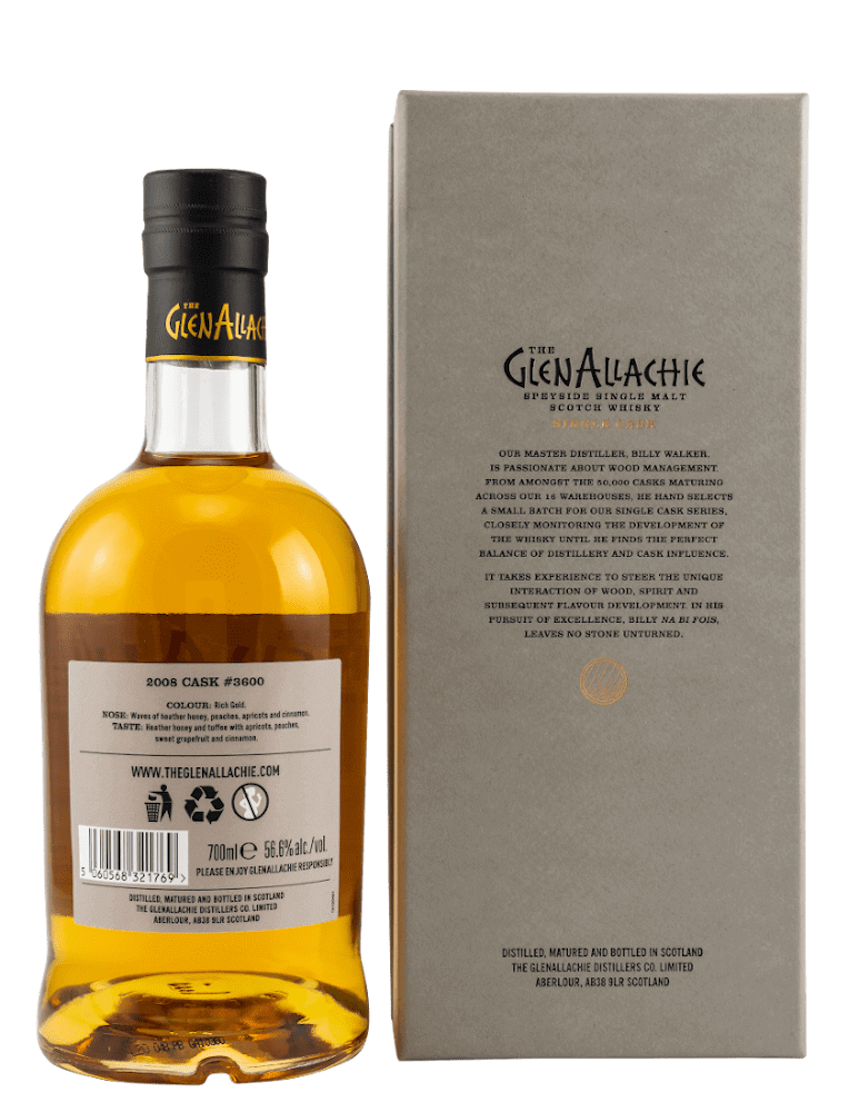 GlenAllachie Sauternes Cask Speyside Whisky