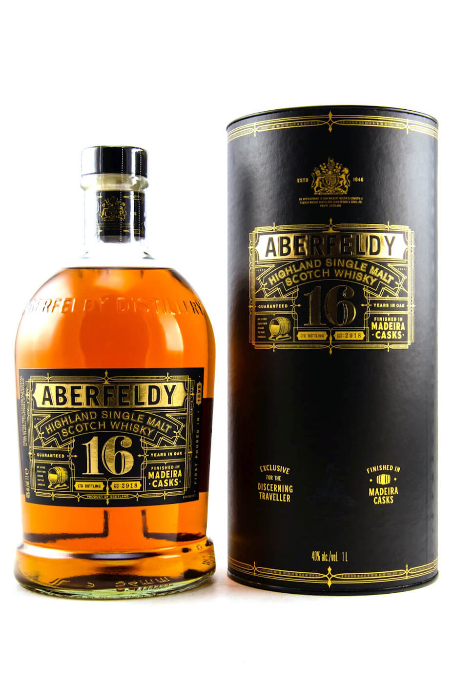 Flasche Aberfeldy 16 Jahre Highland Whisky