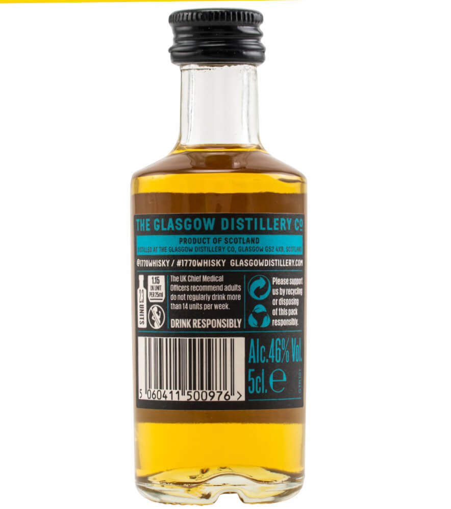 1770 Glasgow Single Malt Whisky Triple Distilled