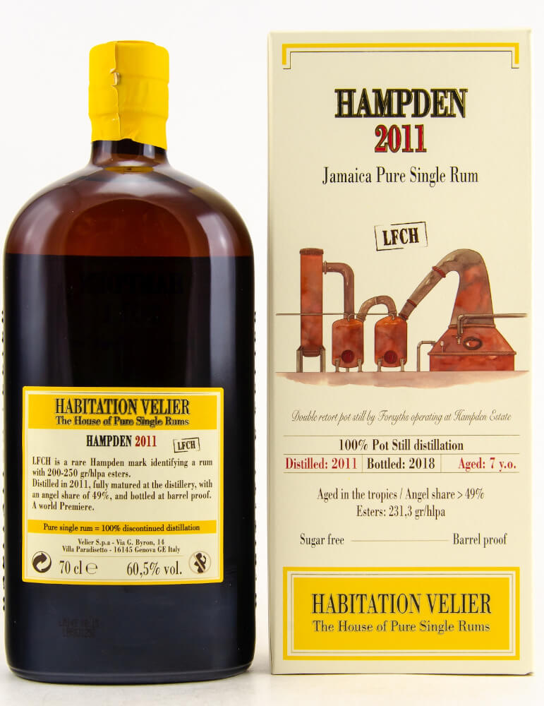 Hampden LFCH Rum Jamaica Pure Single Rum