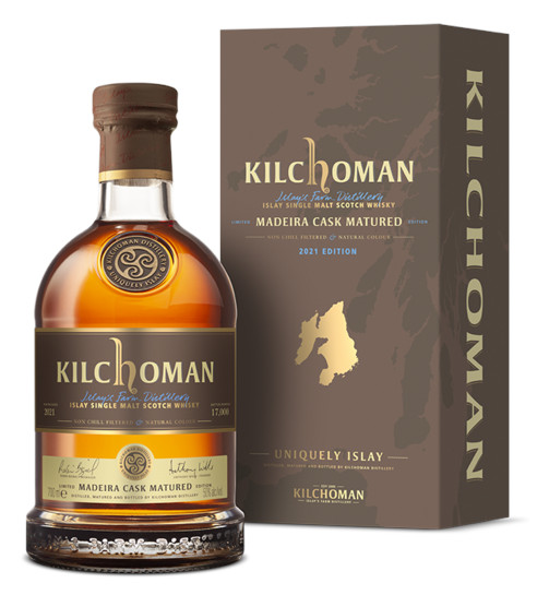 Flasche und Verpackung Kilchoman Madeira Cask 2021 Whisky 
