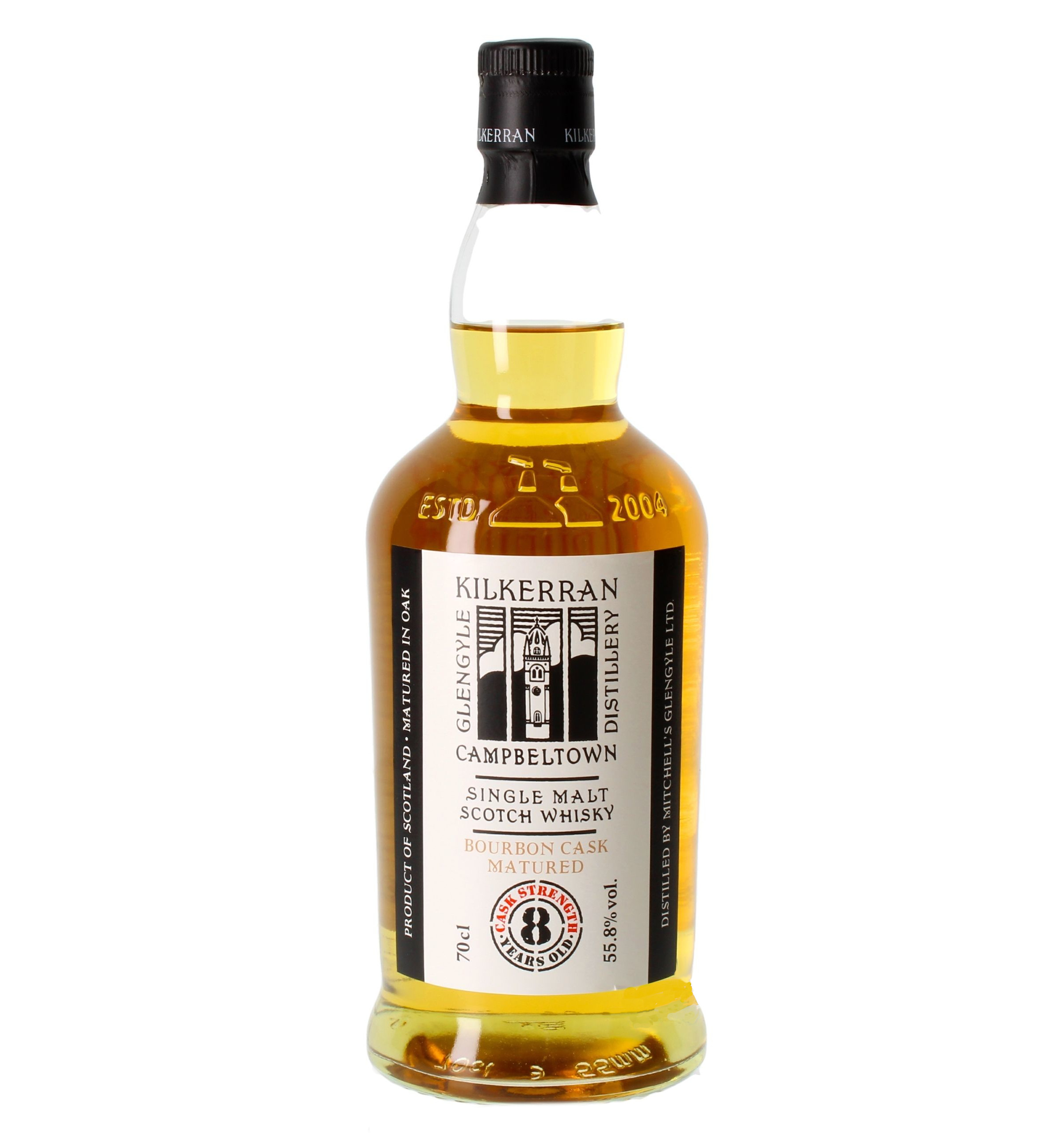 Kilkerran 8 Jahre Bourbon Cask Whisky