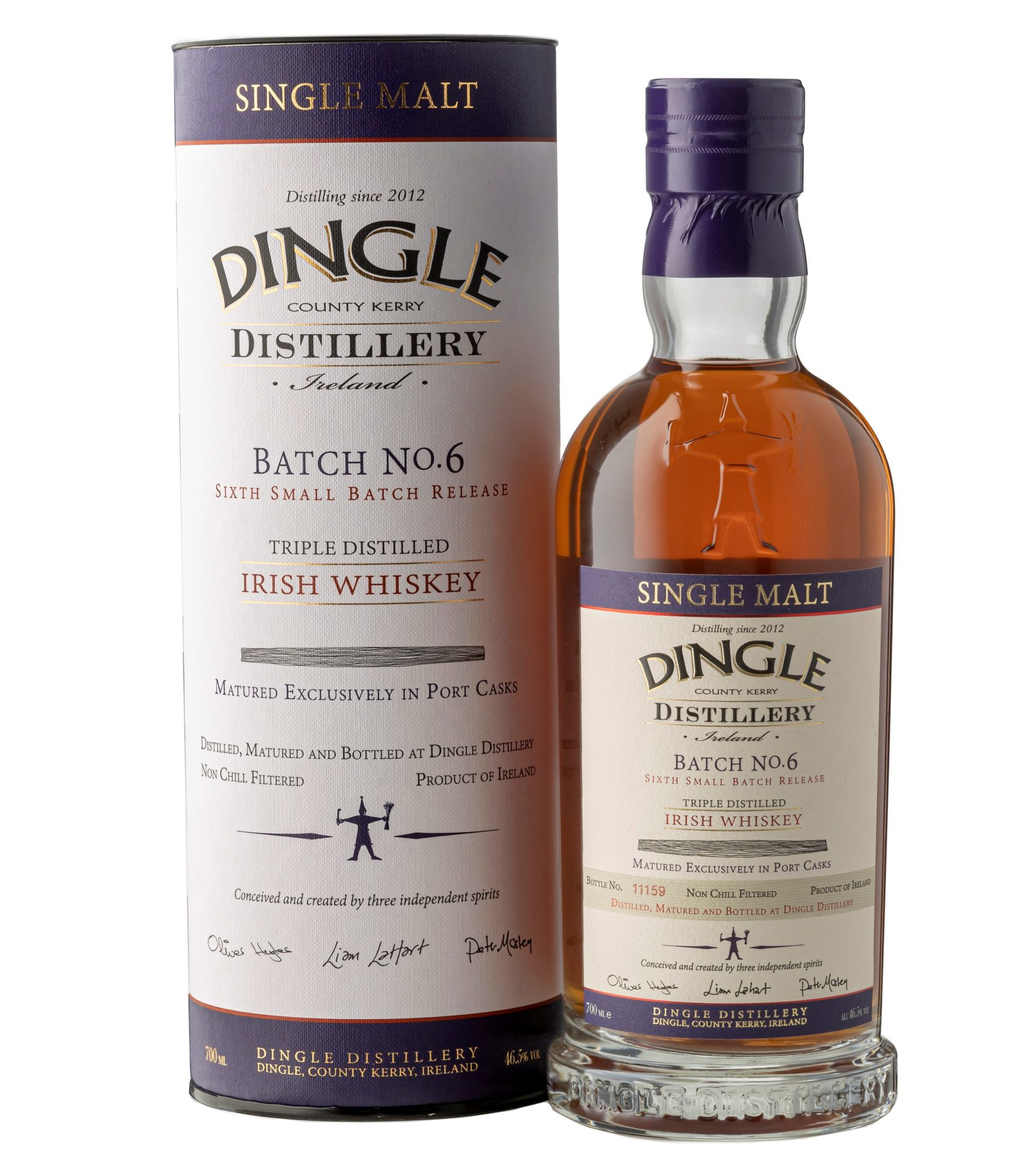 Dingle Irish Single Malt Whiskey mit Tube
