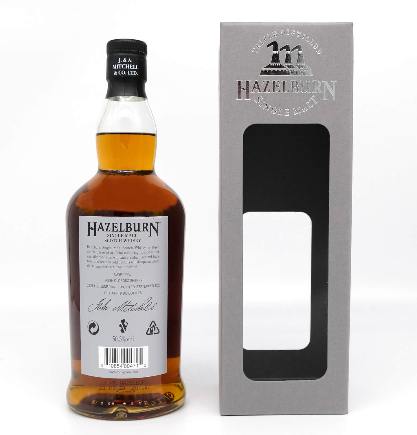 Hazelburn 13 Jahre Sherry Wood Bottillery