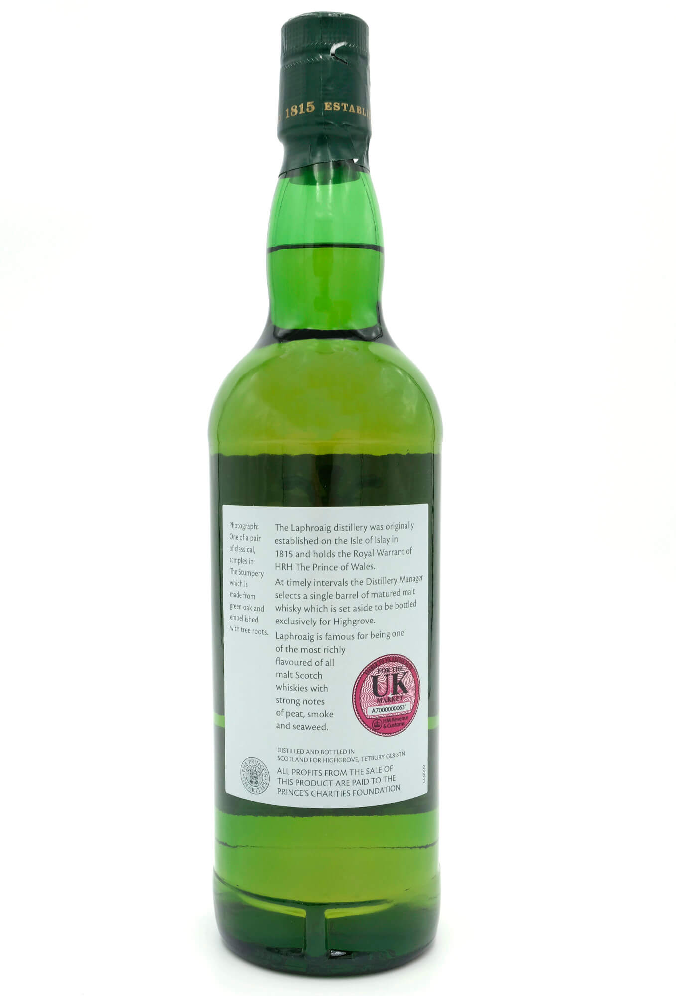 Highgrove Laphroaig Highgrove Laphroaig Islay Whisky