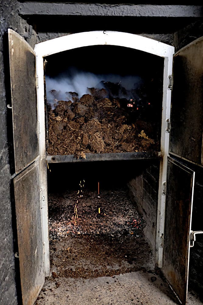 Kiln in der Laphroaig Destillerie Kiln in der Laphroaig Distillery