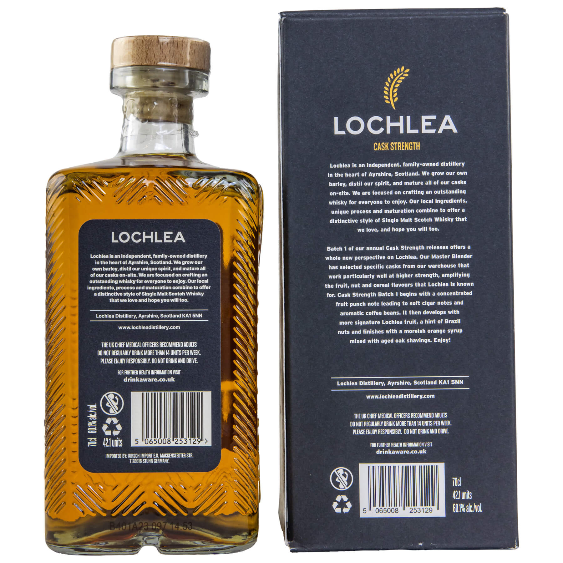 Lochlea Cask Strength Batch 1