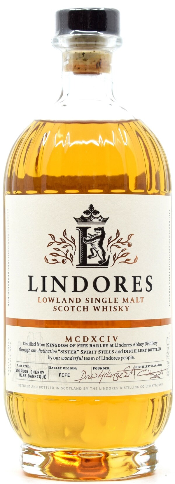 3 Flaschen Lindores Abbey Whisky