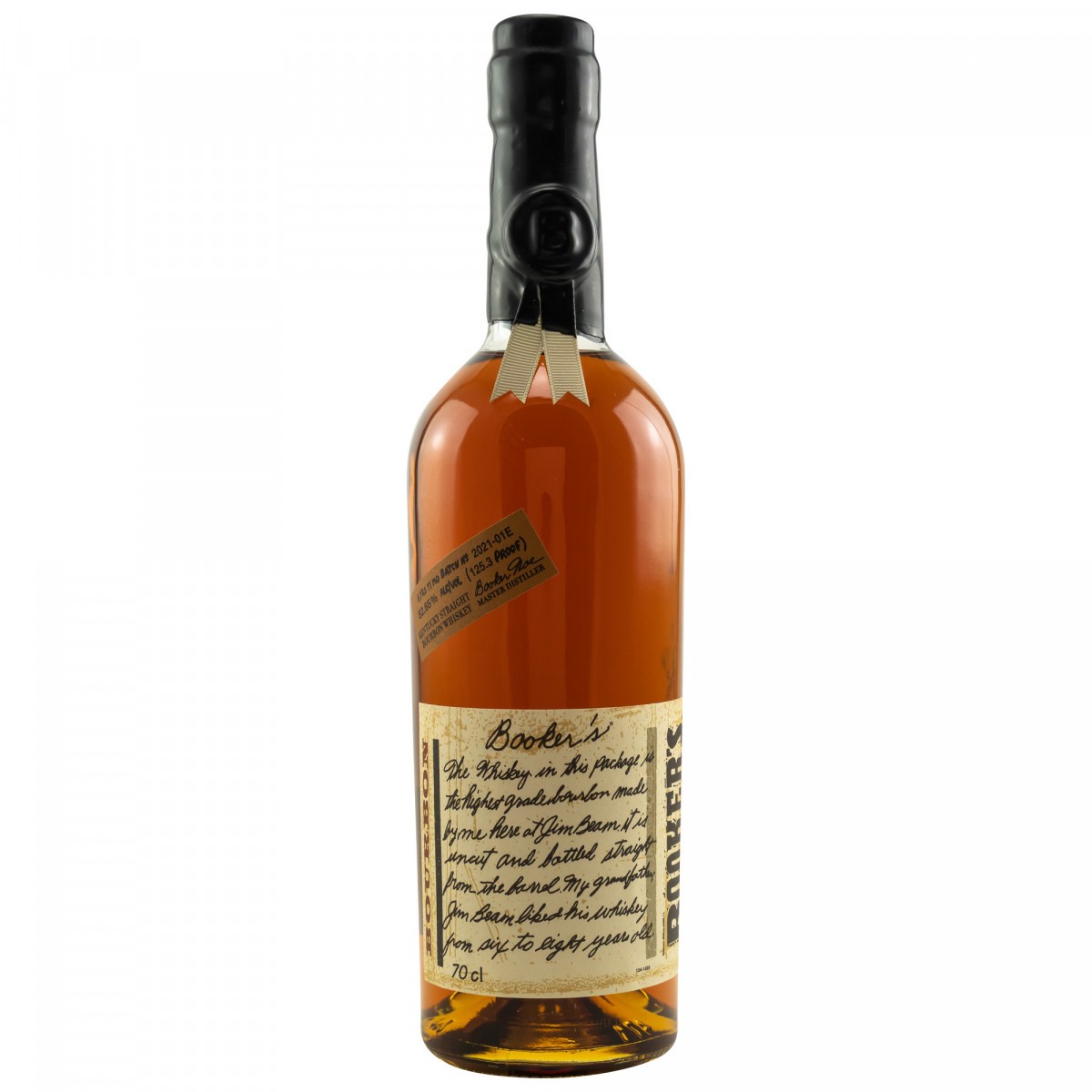 Flasche Bookers Bourbon 2021