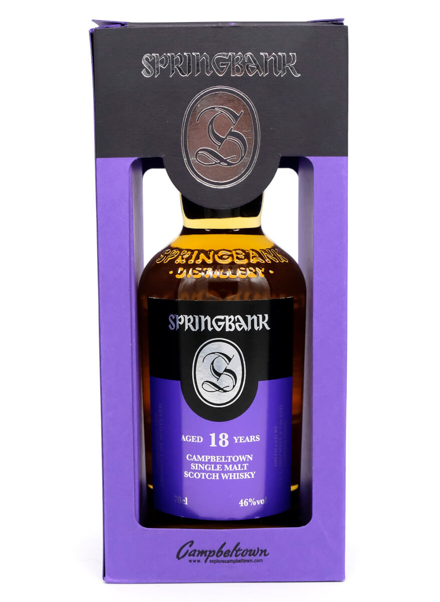 Springbank 18 Campbeltown Whisky