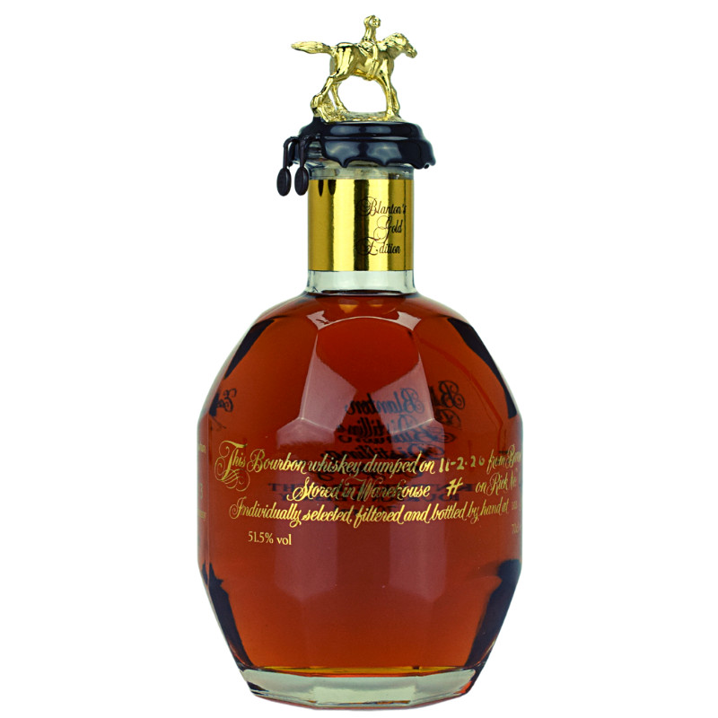 Runde Flasche Blanton's Gold Edition Bourbon