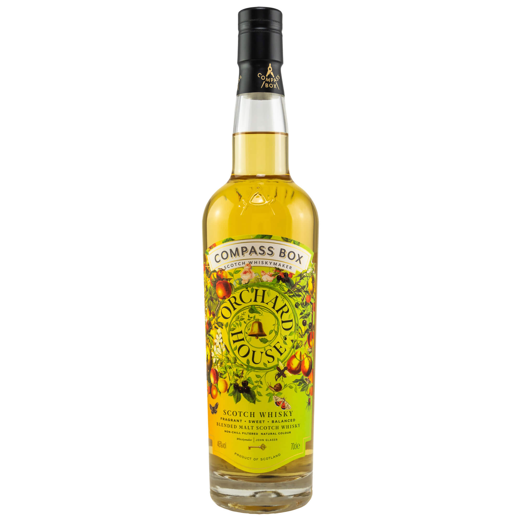 Flasche The Orchard House Compass Box Whisky