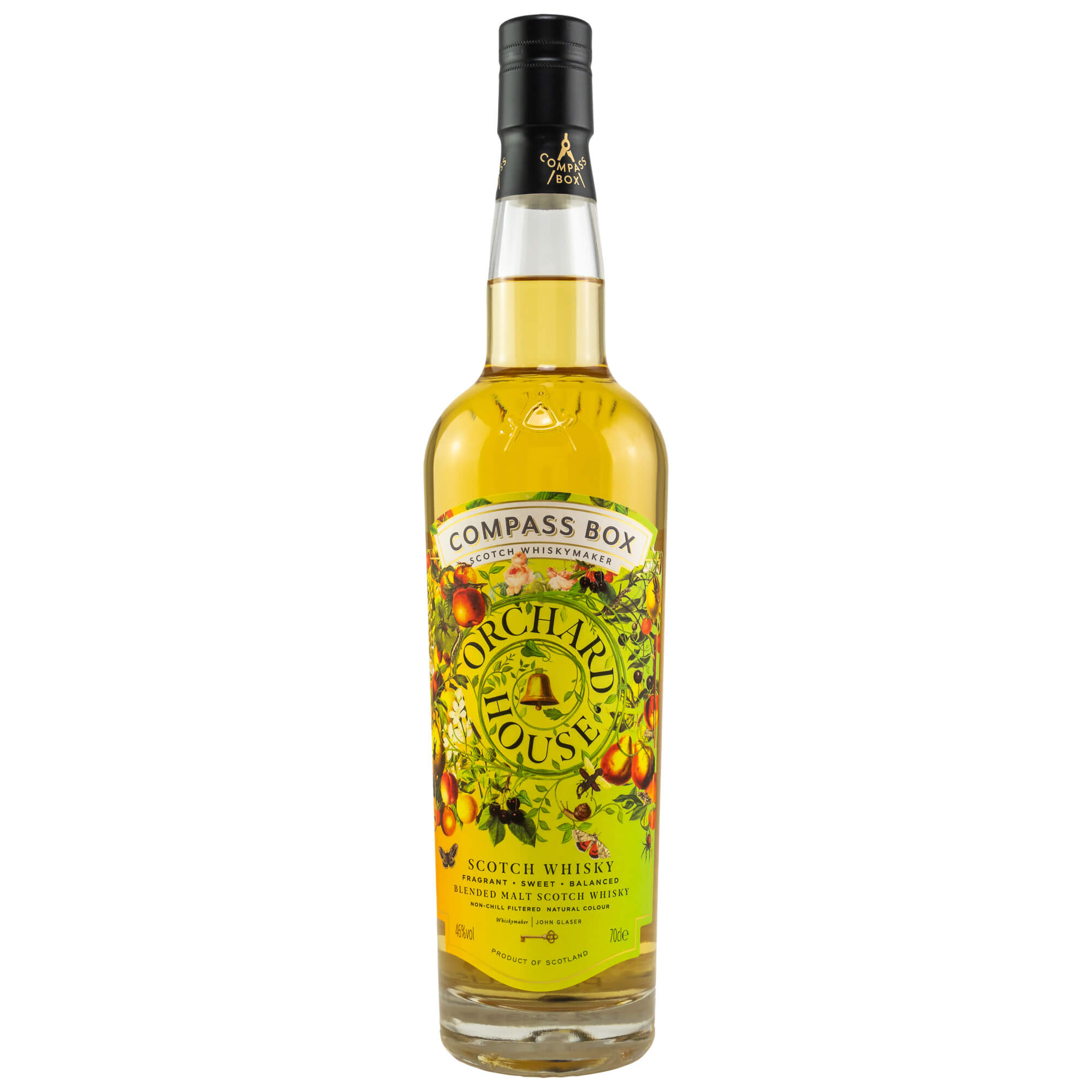 The Orchard House Compass Box Whisky Flasche The Orchard House Compass Box Whisky