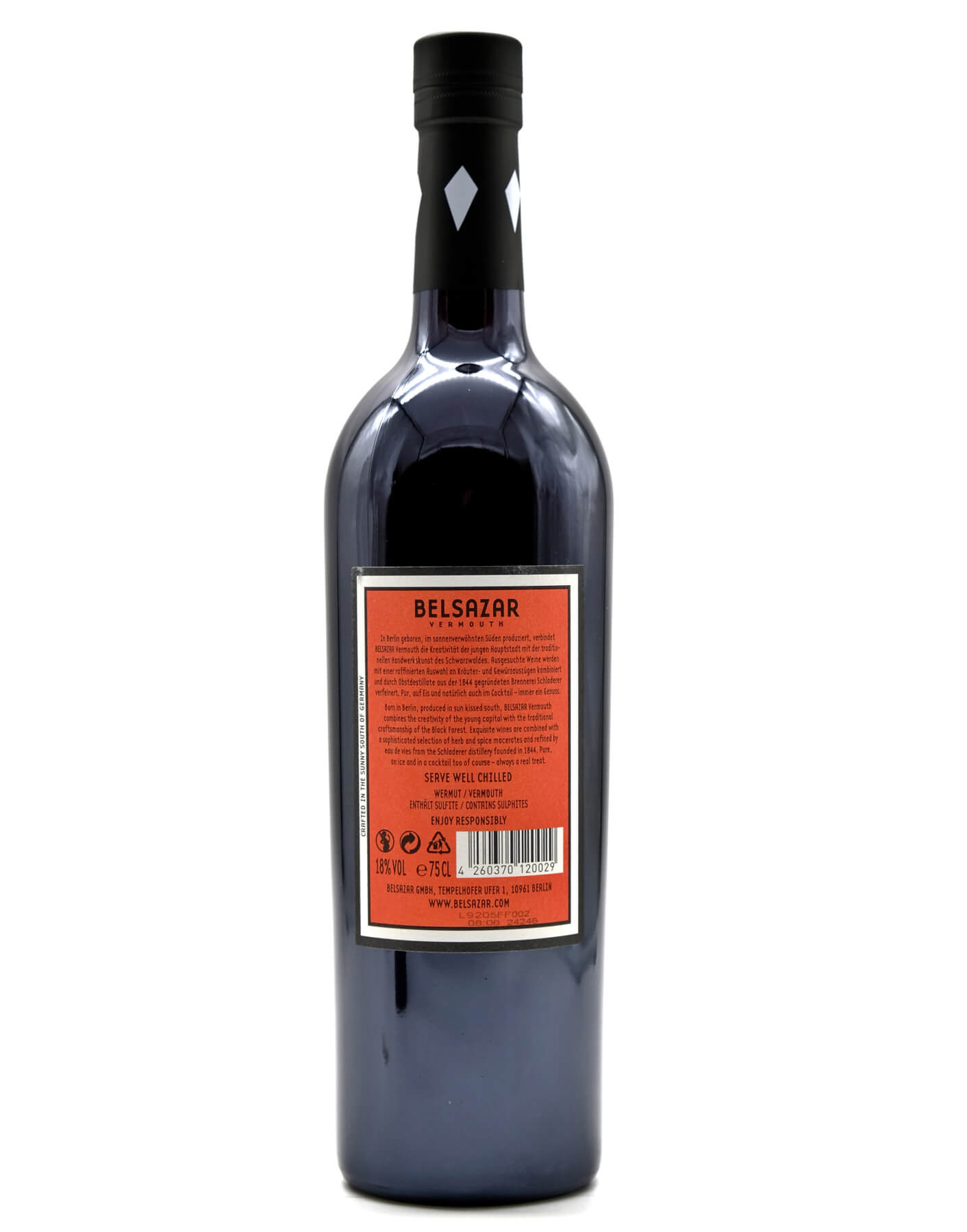 Flasche Belsazar Verouth red