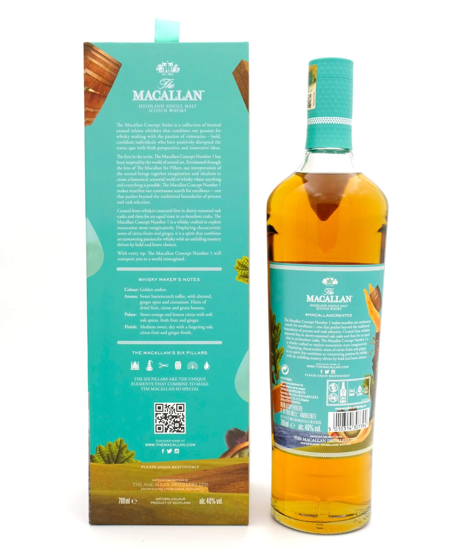 Macallan Concept No1 Highland Whisky