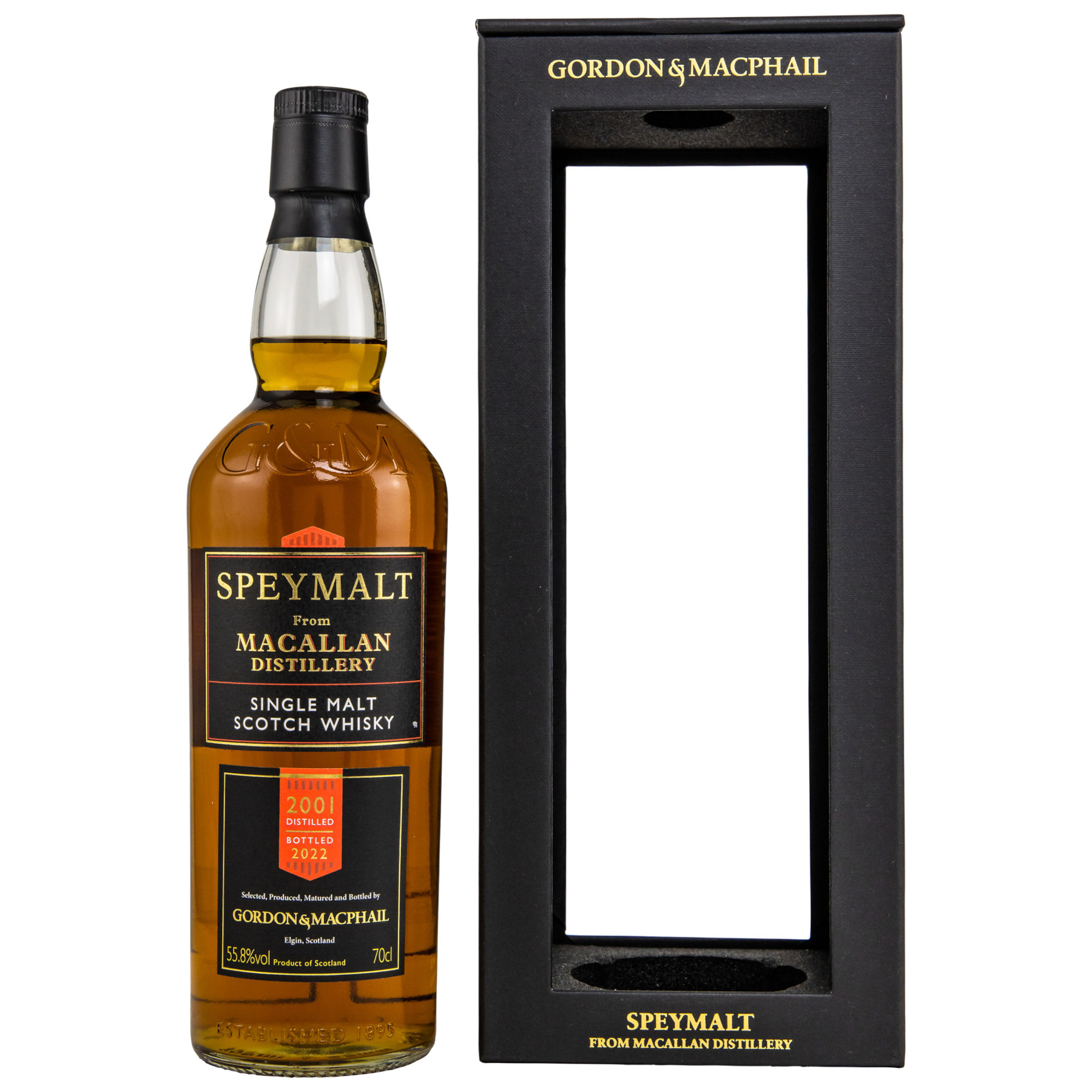 Macallan 2001/2022 GM mit Verpackung