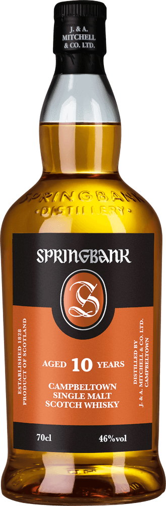 Flasche Springbank 10 Jahre 