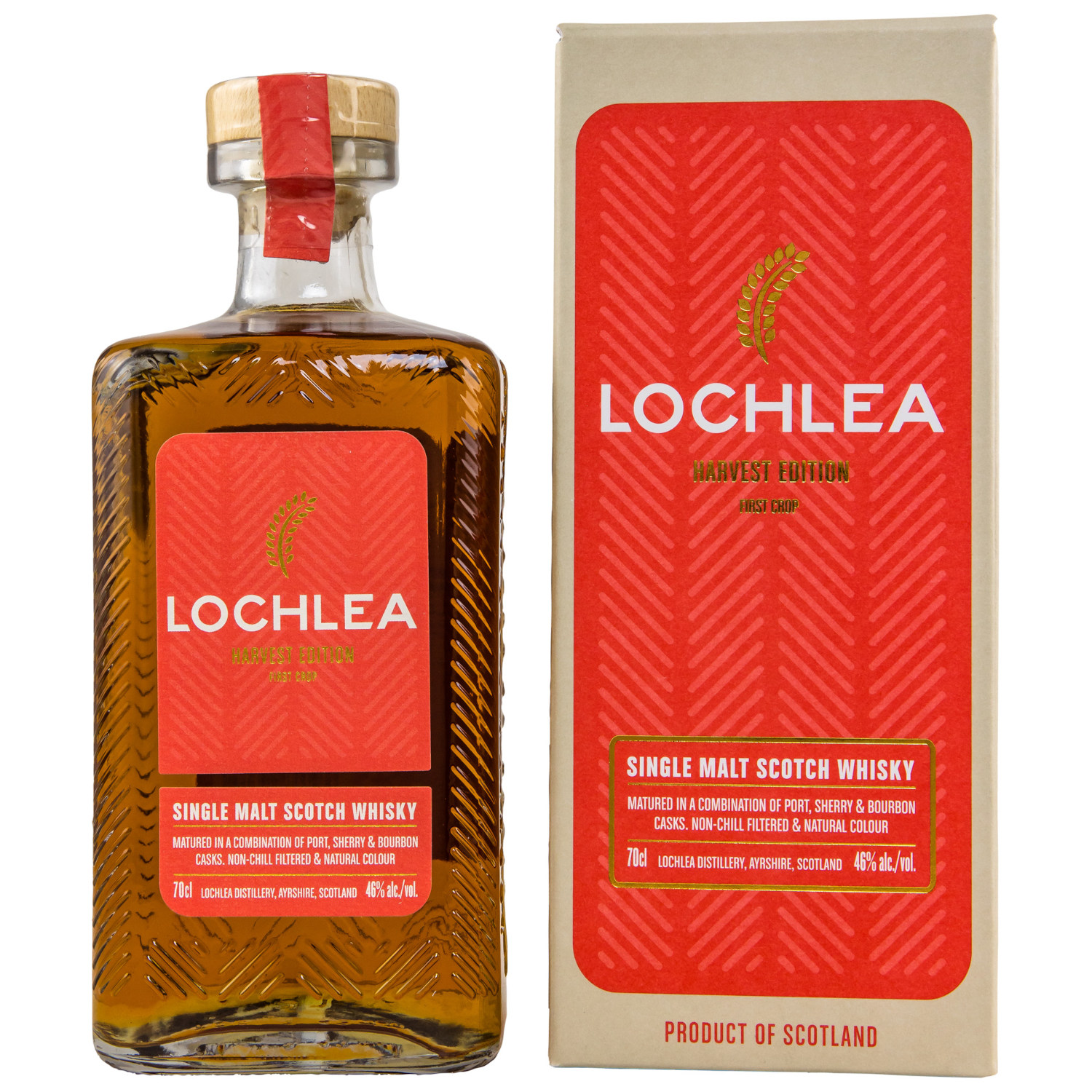 Lochlea Harvest Edition First Crop Single Malt Scotch Whisky