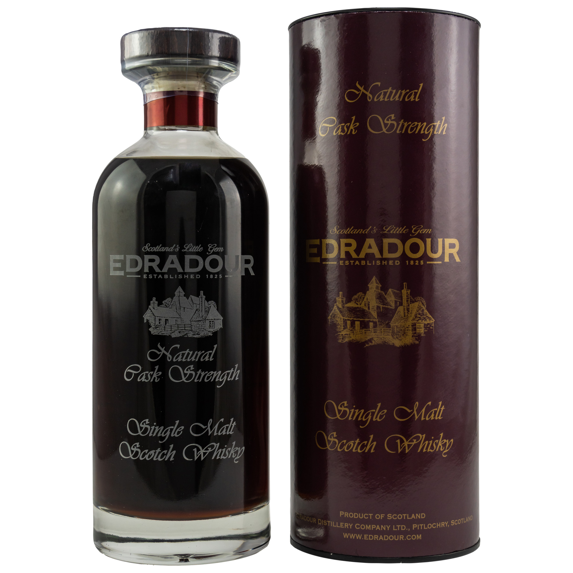 Edradour schottischer Whisky Fass 154 mit Tube