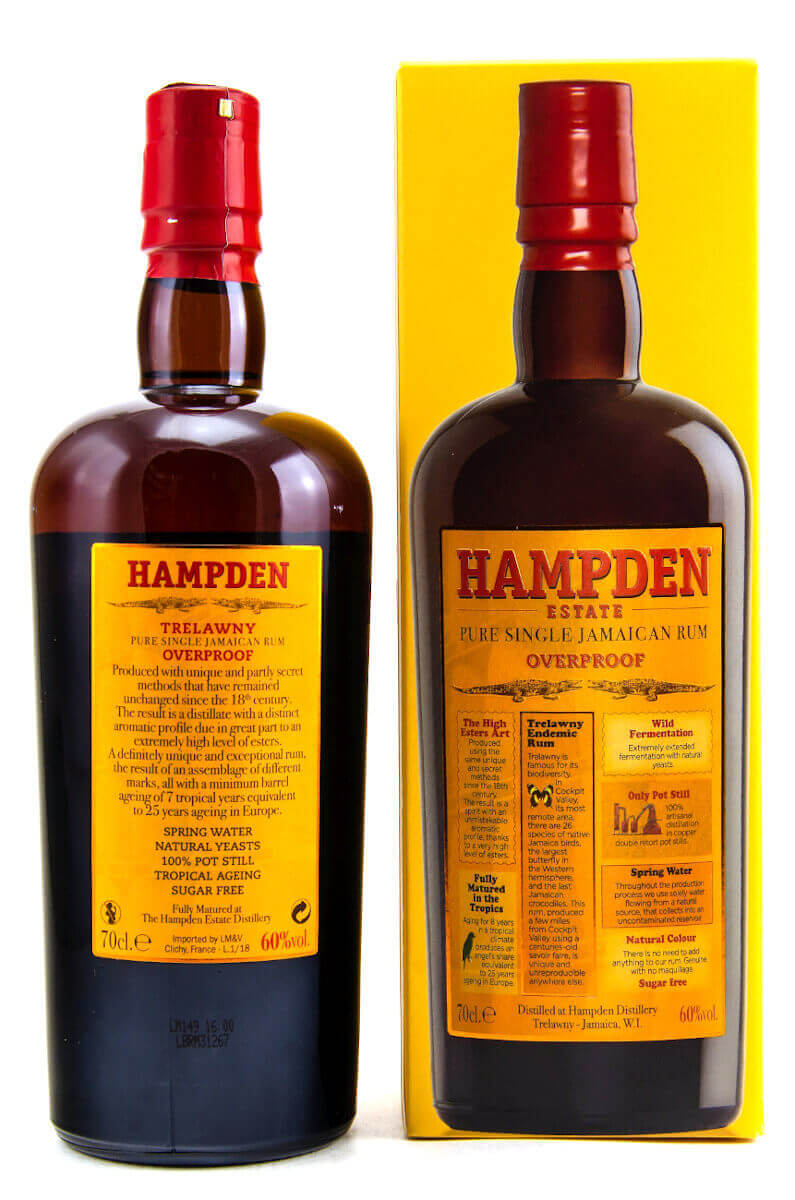 Hampden Estate Overproof Jamaica Pure Single Rum