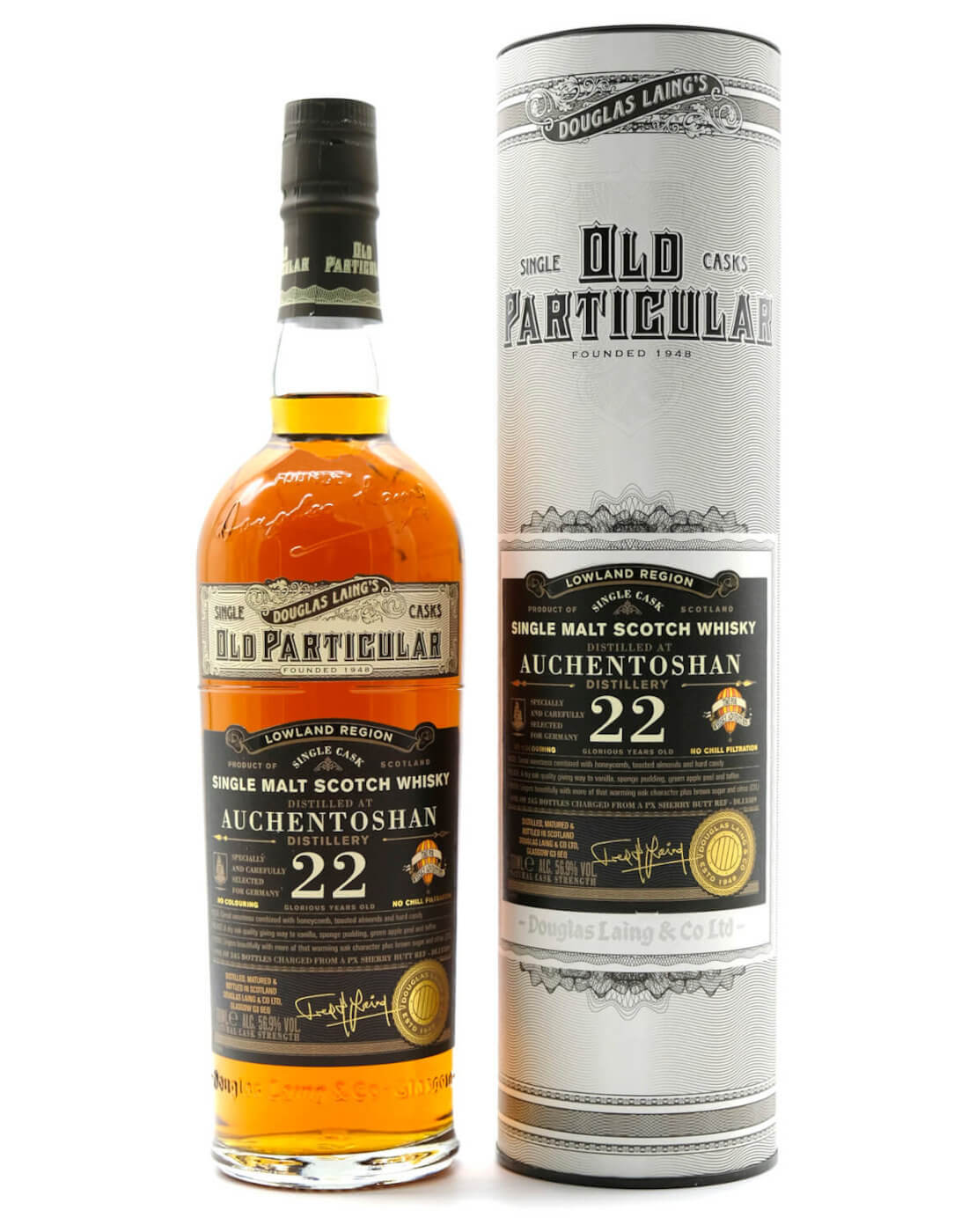 Auchentoshan 22 Jahre Lowlands Whisky