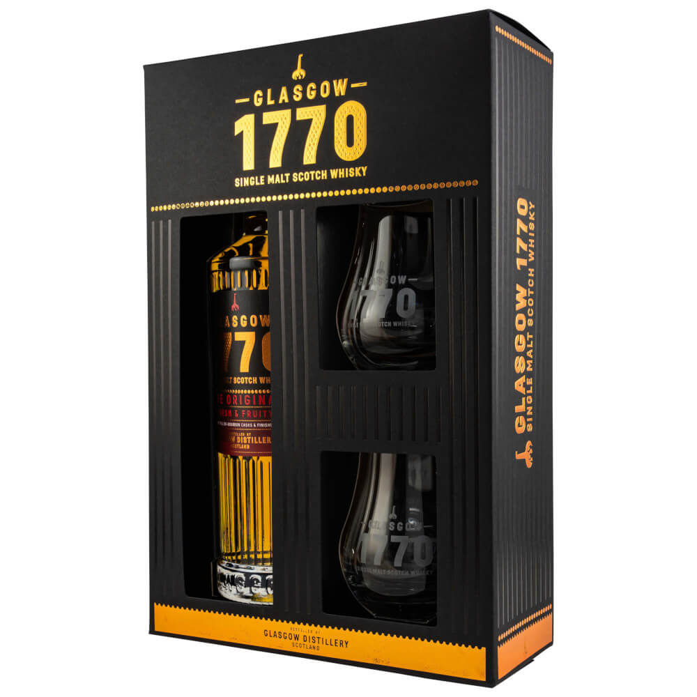 1770 Whisky The Original Geschenkbox mit 2 Gläsern