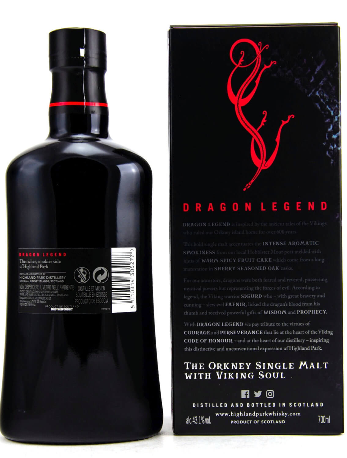 Highland Park Dragon Legend schottischer Whisky