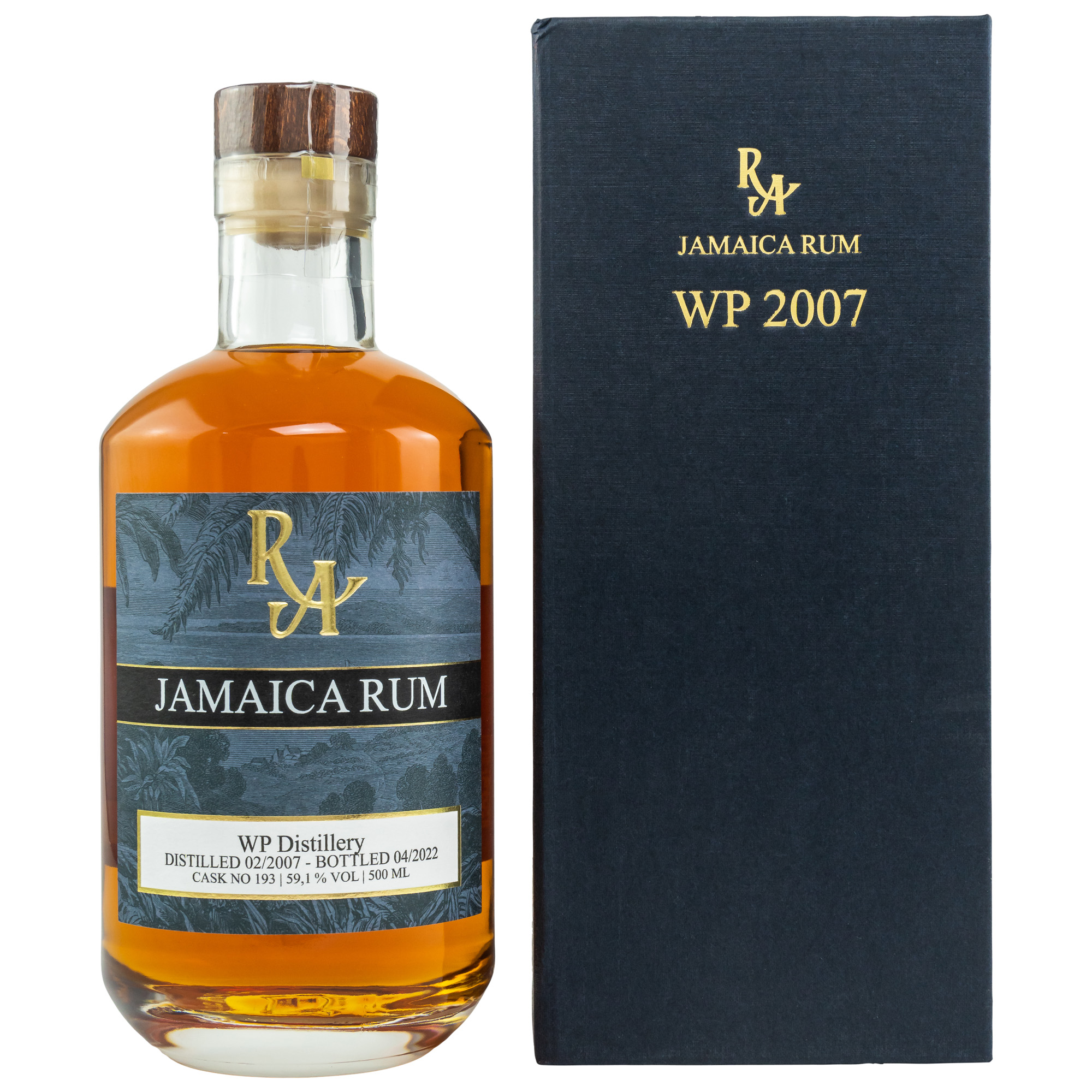 Flasche Jamaica Rum WP 2007/2022 Single Cask 193