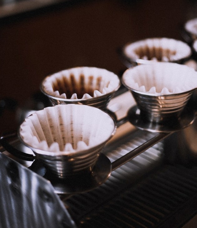 Whisky Kühlfiltration silberne Kaffeefilter mit Papierfilter