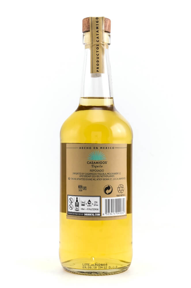 Flasche mit Casamigos Tequila