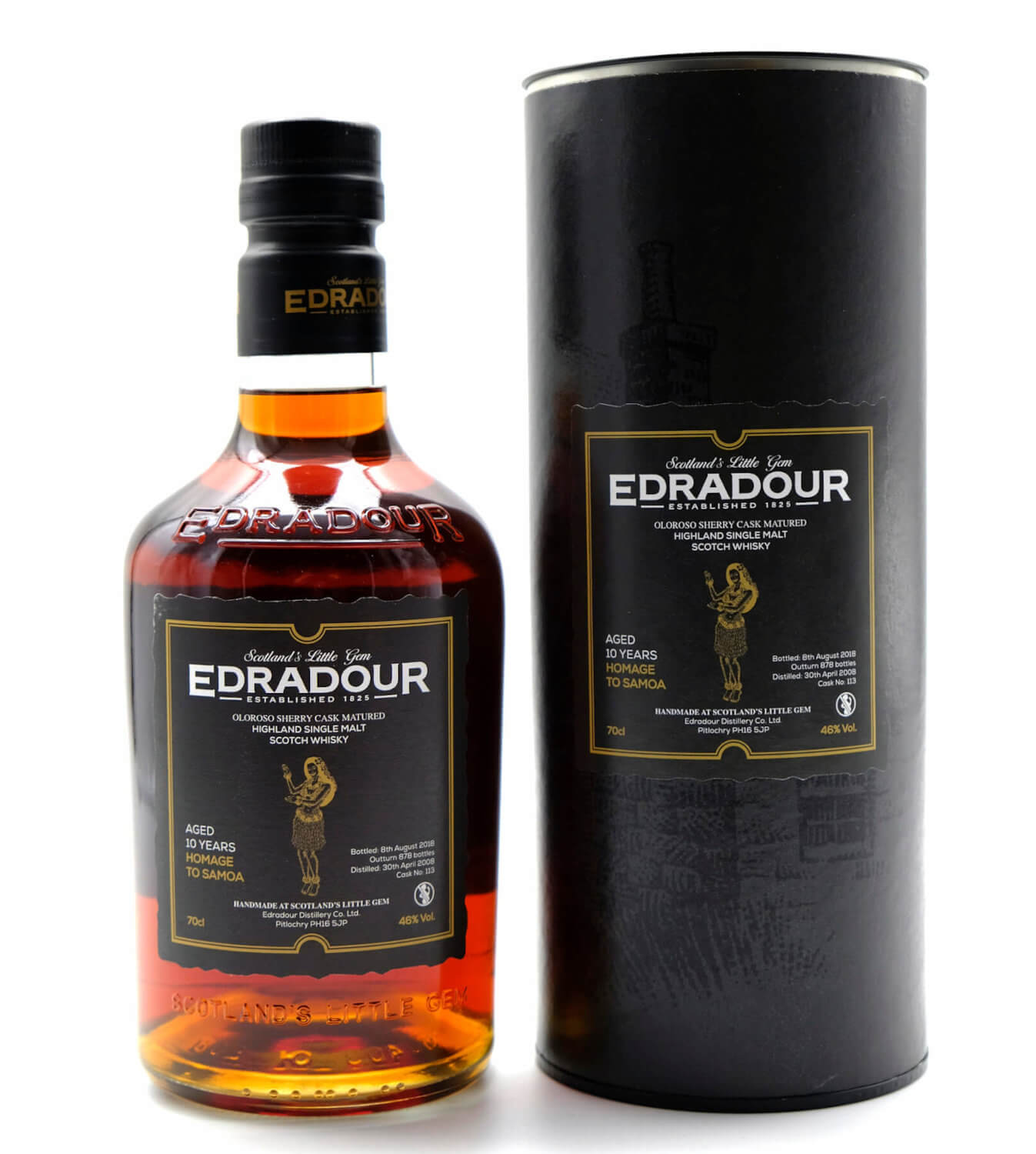 Edradour Homage to Samoa Highland Whisky