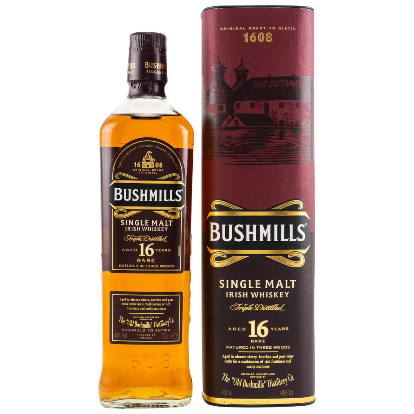Bushmills 16 Jahre Whisky irisch