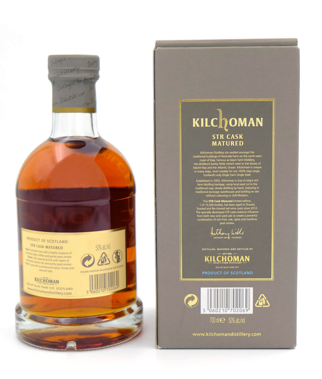 Kilchoman STR Cask Whisky von Islay